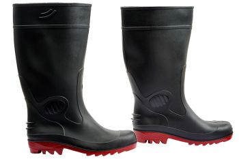 Boots Rubber With Steel Toe, Short Size EU44/UK8/US9, Make:Hilson, IMPA Code:191206