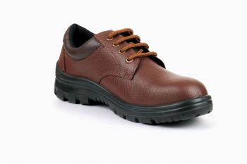 Shoes Safety Antistatic, BS EN2034 Size EU42/UK7/US8, Make:Heapro, Type:Derby New Brown