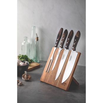 5 Pc Meat Carving Fork & Knife Set, Make:Tramontina, IMPA:172508