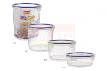 Food Container Plastic W/Tight, Cover 175Mm Diam 2.4Ltr Deep, Make: Aristo, IMPA: 172897