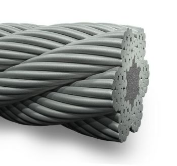Rope Wire Galv 6X19, 12Mm Diax200Mtr W/Cert, Make:Usha Martin, IMPA Code:212109