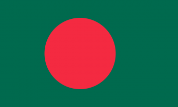 Flag National 4'X 6' Bunting, Bangladesh, IMPA Code:371107
