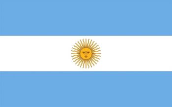 Flag National 4'X 6' Bunting, Argentina, IMPA Code:371301