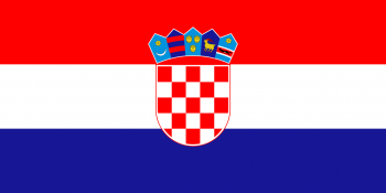 Flag National 4'X 6' Bunting, Croatia, Make:Nautilus, IMPA Code:371112