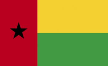 Flag National 4'X 6' Bunting, Republic Of Guinea Bissau, Make:Nautilus, IMPA Code:371120