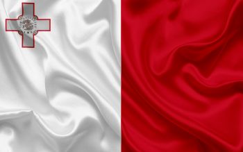 Flag National 4'X 6' Bunting, Malta, Make:Nautilus, IMPA Code:371131