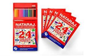 Colored Pencil 24-Colors, Make:Nataraj, Type:24 FS, IMPA Code:470525