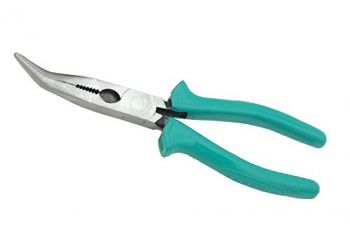 Bent Nose Pliers (Econ) Insulated With Thick C.A.Sleeve 270Mm, Make:Taparia, Type:BN 11 - 45