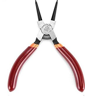 Circlip Pliers P.V.C Dip Coated Sleeve Internal Straight Nose 130Mm, Make:Taparia, Type:1441-5S, IMPA Code:611822