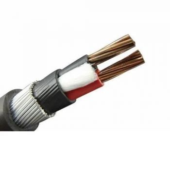 Cable Armoured Wire&Pvc Cover, Rubber Insulated 1.5Mm2 2C, Make: Polycab, IMPA: 794308