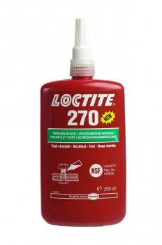 Glue Threadlocker, 270 High Strength 250Ml, Make:Loctite, IMPA:812764