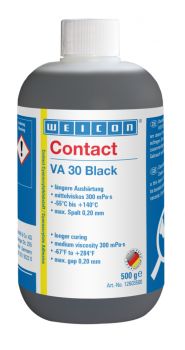 Adhesive Contact Cyanoacrylate, Weicon Va 30 Black 500Grm, IMPA Code:815256