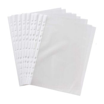 Transparent Document Sleeves, A4 Size, Pack Of 50, Make:Prodesk