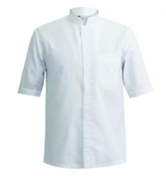 Shirt Short Sleeves, Cotton White L, Make:Luxor, IMPA Code:150447