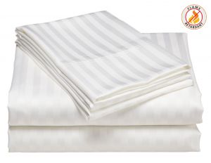 Pillow Case Flame Retardant, Acryl/Cotton White 450X780Mm, Make:Luxor, IMPA Code:150292