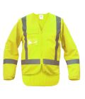 Hazard Warning Vest Full Green, Make:Heapro, IMPA Code:331172