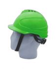 Helmet Safety Vented Green, Make:Heapro, IMPA Code:310320