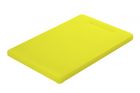 Cutting Board Plastic Coloured, Yellow 530X325X20Mm, Make:Nara, IMPA Code:172448