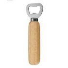 Bottle Opener Nickel Plated, With Wooden Handle 175Mm, IMPA Code:172602