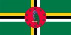Flag National 4'X 6' Bunting, Dominica (Commonwealth Of), Make:Nautilus, IMPA Code:371114