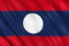 Flag National 4'X 6' Bunting, Laos, Make:Nautilus, IMPA Code:371126