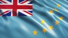 Flag National 4'X 6' Bunting, Tuvalu, Make:Nautilus, IMPA Code:371172