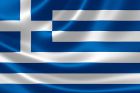Flag National 3'X 4' Bunting, Greece, Make:Nautilus, IMPA Code:371224