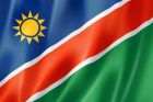 Flag National 3'X 4' Bunting, Namibia, Make:Nautilus, IMPA Code:371297