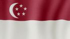 Flag National 4'X 6' Bunting, Singapore, Make:Nautilus, IMPA Code:371363
