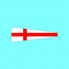 Flag Signal Numeral '8', IMPA Code:371548