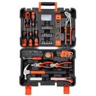 Hand Tool Set 154Tools, In Carrying Case, Make:Black+Decker, Type:BMT154C, IMPA Code:613802