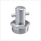 Grease Nipple Pin Type, Pt 3/8 Plated Steel, IMPA Code:617626