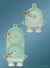 Receptacle Watertight 3Pin, Type-1M Synthetic Resin, IMPA Code:792806