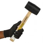 Hammer Rubber Handled, 60Mm Diam No.1 (0.58Kgs), Make:Stanley, Type:STHT57528-8, IMPA:612753